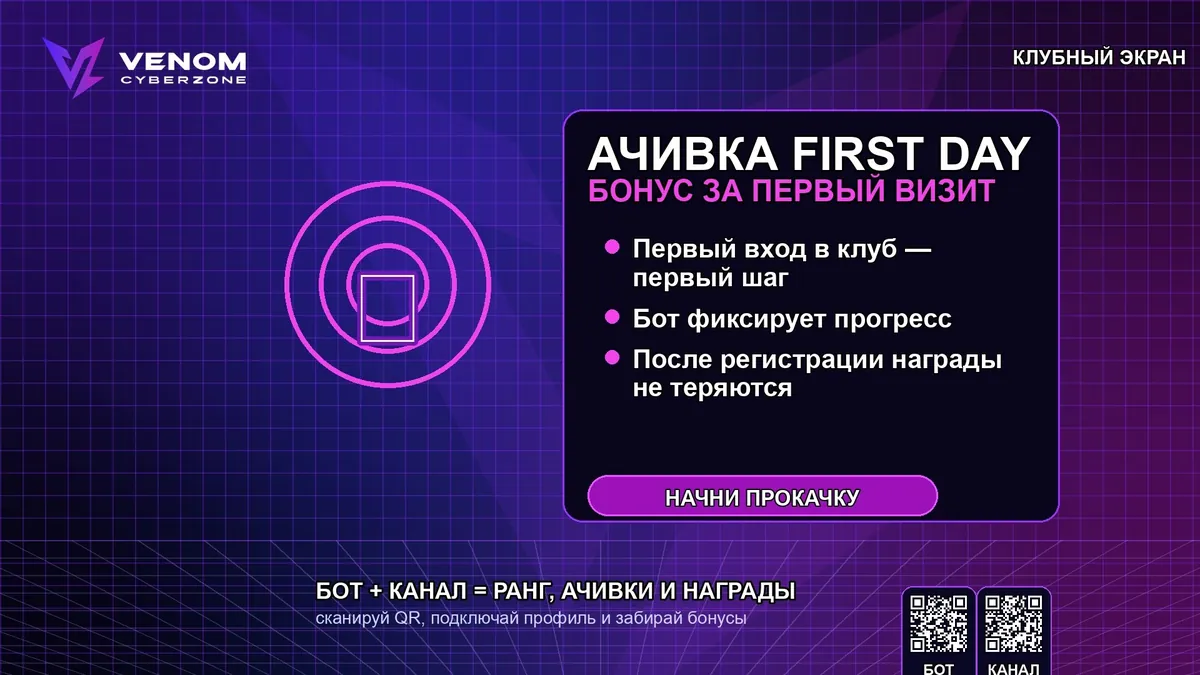 🏅 FIRST DAY Achievement